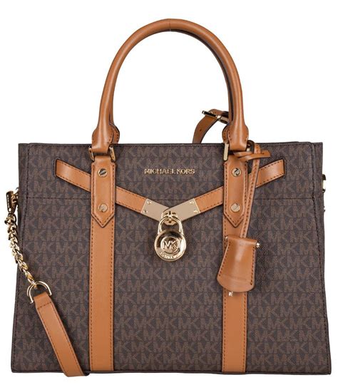 Michael Michael Kors Nouveau Hamilton Large Leather Satchel